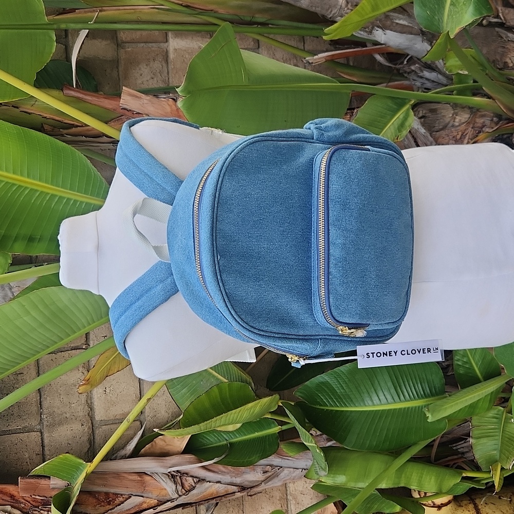 Stoney Clover Lane Blue Backpack
